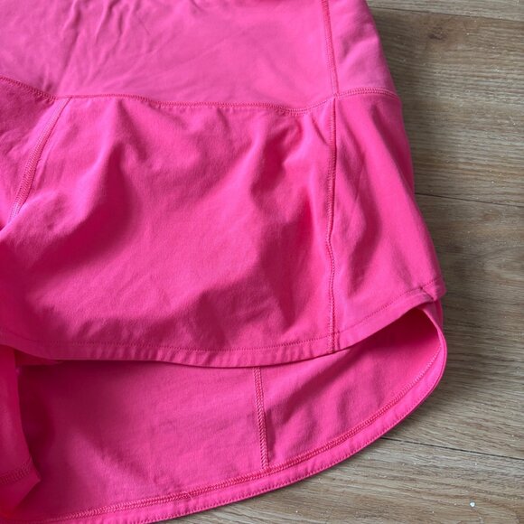Lululemon Athletic Speed Up HR Short 2.5” Lined Lip Gloss Women’s Size 8 - Picture 4 of 8